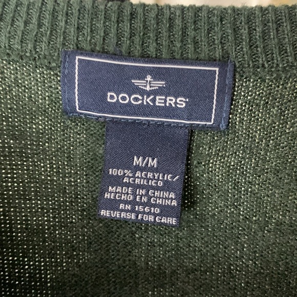 Dockers Men’s Medium Argyle Sweater - Picture 2 of 7